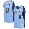 Gorgeous Robusto Deron Williams Utah Jazz 2001/02 Hardwood Classics Swingman Jersey Blue