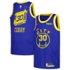 Gorgeous Stephen Curry Golden State Warriors Nike Swingman Player Jersey Classic Edition Royal