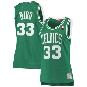 Gorgeous Stupendo Carino Larry Bird Boston Celtics Women's 1985 86 Hardwood Classics Swingman Jersey Kelly Green