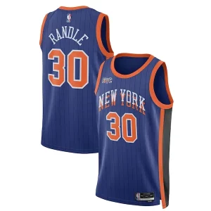 Gorgeous Versatile Sofisticato Julius Randle New York Knicks Nike Unisex 2023/24 Swingman Jersey Blue City Edition