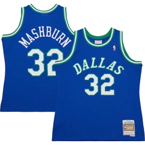Incantevole Accattivante Jamal Mashburn Dallas Mavericks 2001/02 Hardwood Classics Swingman Jersey Blue