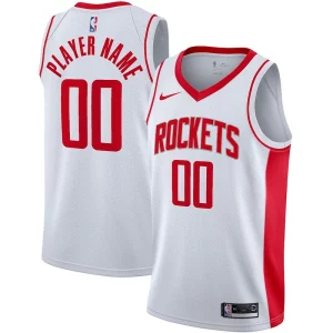 Incantevole Comodo Houston Rockets Nike 2020/21 Swingman Custom Jersey Association Edition White