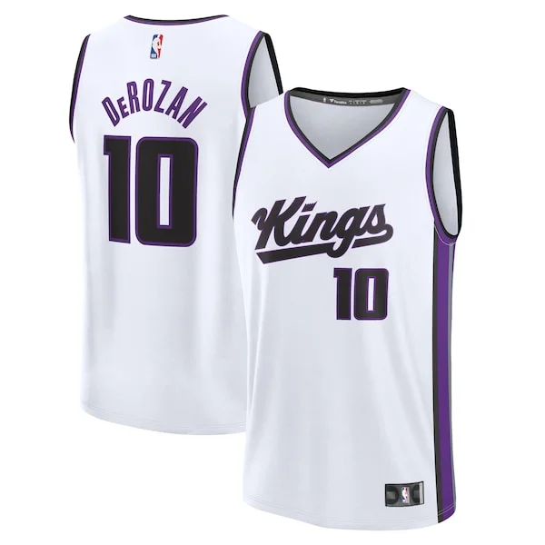 Prestigioso DeMar DeRozan Sacramento Kings Youth Fast Break Replica Player Jersey Association Edition White