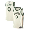 Incantevole Jayson Tatum Boston Celtics Nike Unisex 2023/24 Swingman Jersey White City Edition