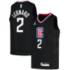 Incantevole Ottimo Duraturo Kawhi Leonard LA Clippers Jordan Brand Youth 2020/21 Swingman Player Jersey Black Statement Edition