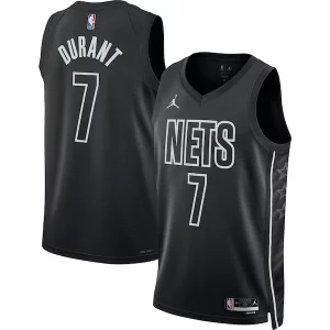 Carino Trendy Delizioso Kevin Durant Brooklyn Nets Jordan Brand Unisex Swingman Jersey Statement Edition Black