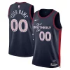 Incantevole Philadelphia 76ers Nike Unisex 2023/24 Custom Swingman Jersey Navy City Edition