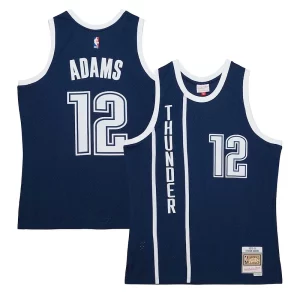 Magnifico Attraente Eccezionale Steven Adams Oklahoma City Thunder Hardwood Classics Swingman Jersey Navy