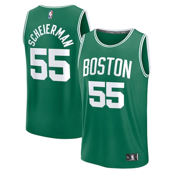 Comodo Baylor Scheierman Boston Celtics 2024 NBA Draft Fast Break Player Jersey Icon Edition Kelly Green