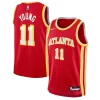Incantevole Raffinato Trae Young Atlanta Hawks Nike Youth Swingman Jersey Icon Edition Red