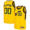Incantevole Robusto Jordan Clarkson Utah Jazz Jordan Brand Swingman Player Jersey Statement Edition Yellow