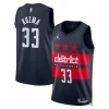 Incantevole Stupendo Sofisticato Kyle Kuzma Washington Wizards Jordan Brand Unisex 2024/25 Swingman Jersey Statement Edition Navy