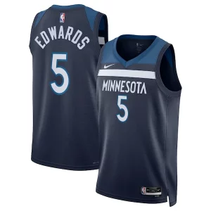 Incantevole Trendy Magnifico Anthony Edwards Minnesota Timberwolves Nike Unisex Swingman Replica Jersey Icon Edition Navy