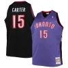 Lussuoso Carino Vince Carter Toronto Raptors Big & Tall 1999/00 Hardwood Classics Swingman Jersey Purple/White