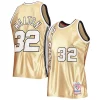 Lussuoso Cool Bill Walton Portland Trail Blazers 75th Anniversary 1976/77 Hardwood Classics Swingman Jersey Gold