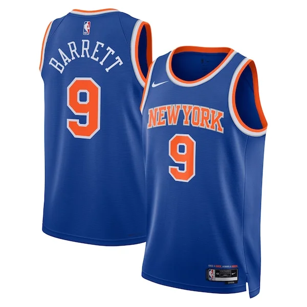 Lussuoso Delizioso RJ Barrett New York Knicks Nike Unisex Swingman Jersey Icon Edition Blue