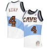 Lussuoso Elegante Shawn Kemp Cleveland Cavaliers Hardwood Classics Swingman Jersey White