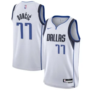 Lussuoso Luka Dončić Dallas Mavericks Nike Youth Swingman Jersey Association Edition White