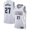 Lussuoso Raffinato Jamal Murray Denver Nuggets Nike Unisex 2024/25 Swingman Player Jersey City Edition White