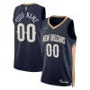Lussuoso Splendido Accattivante New Orleans Pelicans Nike 2021/22 Diamond Swingman Custom Jersey Icon Edition Navy