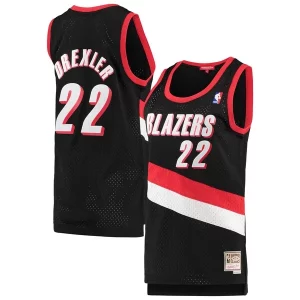Lussuoso Versatile Clyde Drexler Portland Trail Blazers Women's 1991/92 Hardwood Classics Swingman Jersey Black