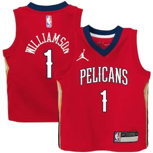 Magnifico Classico Splendido Zion Williamson New Orleans Pelicans Jordan Brand Toddler 2020/21 Jersey Red Statement Edition