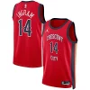 Magnifico Comodo Accattivante Brandon Ingram New Orleans Pelicans Jordan Brand Unisex Swingman Jersey Statement Edition Red