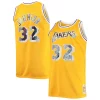 Magnifico Duraturo Raffinato Magic Johnson Los Angeles Lakers Big & Tall 1984/85 NBA 75th Anniversary Diamond Swingman Jersey Gold