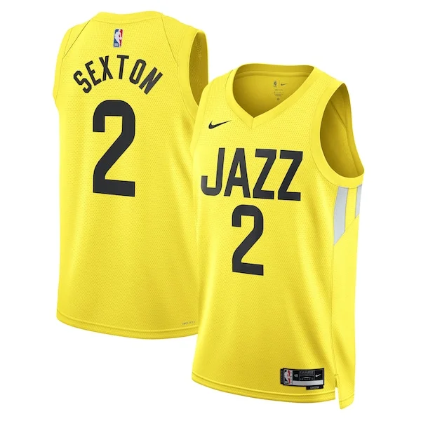Magnifico Eccezionale Fascinante Collin Sexton Utah Jazz Nike Unisex Swingman Jersey Icon Edition Gold