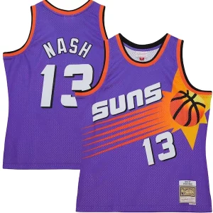 Magnifico Fascinante Steve Nash Phoenix Suns Hardwood Classics 1996/97 Tropical Swingman Jersey Purple