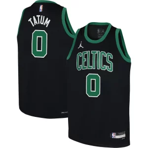 Magnifico Jayson Tatum Boston Celtics Jordan Brand Youth Swingman Jersey Statement Edition Black