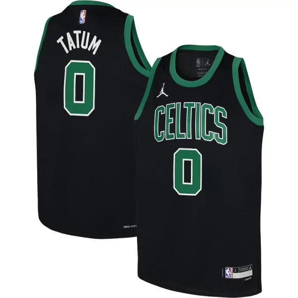 Magnifico Jayson Tatum Boston Celtics Jordan Brand Youth Swingman Jersey Statement Edition Black