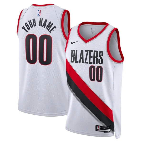 Magnifico Meraviglioso Comodo Portland Trail Blazers Nike Unisex Swingman Custom Jersey White Association Edition