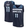 Splendido Naz Reid Minnesota Timberwolves Fast Break Replica Player Jersey Icon Edition Navy