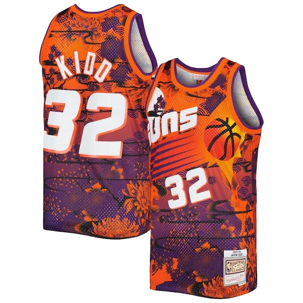 Magnifico Raffinato Jason Kidd Phoenix Suns 1999/00 Hardwood Classics Lunar New Year Swingman Jersey Orange