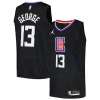 Magnifico Robusto Paul George LA Clippers Jordan Brand Nike Swingman Player Jersey Statement Edition Black
