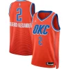 Magnifico Shai Gilgeous Alexander Oklahoma City Thunder Jordan Brand Unisex Swingman Jersey Statement Edition Orange