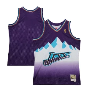 Magnifico Utah Jazz 1996 97 Hardwood Classics Swingman Jersey Purple