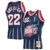 Meraviglioso Accattivante Attraente Clyde Drexler Houston Rockets 1996/97 Hardwood Classics Swingman Jersey Navy