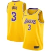 Meraviglioso Anthony Davis Los Angeles Lakers Nike 2019/20 Swingman Jersey Gold Icon Edition