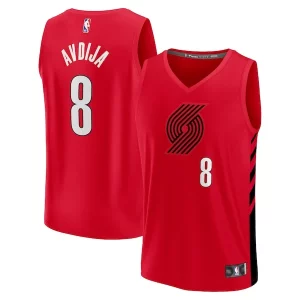 Meraviglioso Duraturo Lussuoso Deni Avdija Portland Trail Blazers Youth Fast Break Player Jersey Statement Edition Red