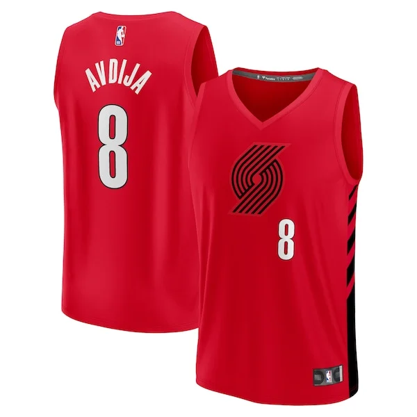 Meraviglioso Duraturo Lussuoso Deni Avdija Portland Trail Blazers Youth Fast Break Player Jersey Statement Edition Red