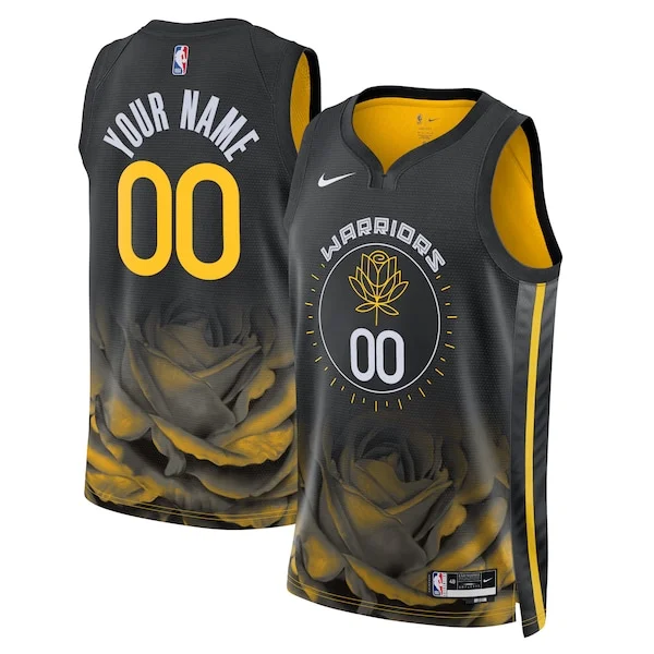 Meraviglioso Golden State Warriors Nike Unisex 2022/23 Swingman Custom Jersey City Edition Black