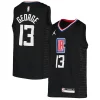 Meraviglioso Gorgeous Paul George LA Clippers Jordan Brand Youth 2020/21 Swingman Player Jersey Black Statement Edition