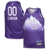 Meraviglioso Moderno Duraturo Jordan Clarkson Utah Jazz Nike Youth 2024/25 Swingman Player Jersey City Edition Purple