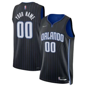 Meraviglioso Orlando Magic Nike 2021/22 Diamond Swingman Custom Jersey Icon Edition Black
