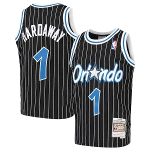 Meraviglioso Penny Hardaway Orlando Magic Youth Hardwood Classics Swingman Throwback Jersey Black