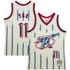 Meraviglioso Resistente Pratico Yao Ming Houston Rockets Chainstitch Swingman Jersey Cream