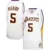 Meraviglioso Robert Horry Los Angeles Lakers 2001/02 Hardwood Classics Swingman Jersey White