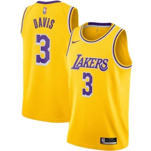 Meraviglioso Robusto Anthony Davis Los Angeles Lakers Nike Swingman Jersey Gold Icon Edition